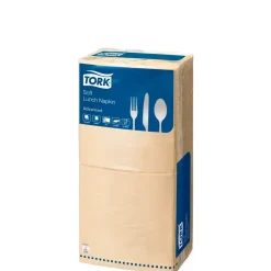 Servietter Tork 3-lags 18474 sand - 33 cm - 10 x 150 stk