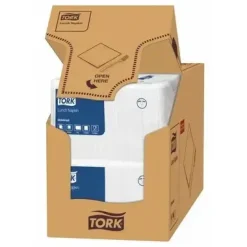 Servietter - Tork 509300 - 1-lags - 33x33 cm - Hvid - 8x500 stk