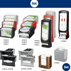 Servietter Tork 13670 Xpressnap Premium Extra Soft - 21,6 x 33cm, hvid - 4000 stk