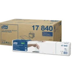 Servietter - Tork 17840 Xpressnap Snack N10 - Hvid - 1-lags - 9000 stk.