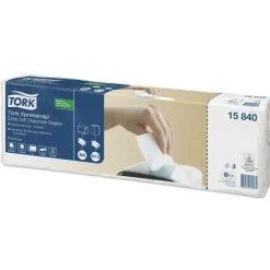 Serviet Tork 15840 N4 213x330mm 2-lag Interfold Hvid - 8 pk x 500 stk/krt