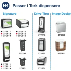Serviet Tork 15840 - 4000 stk