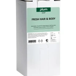 Shampoo - Plum Nature Hår & Bodyshampoo | 1400 ml - 8 stk