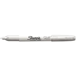 Sharpie tusser Metallic 1,4 mm Permanent Marker - Sølv - Køb minimum 12 stk.