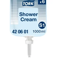 Shower gel Tork 420601 med parfume 1000 ml refill - 6 stk