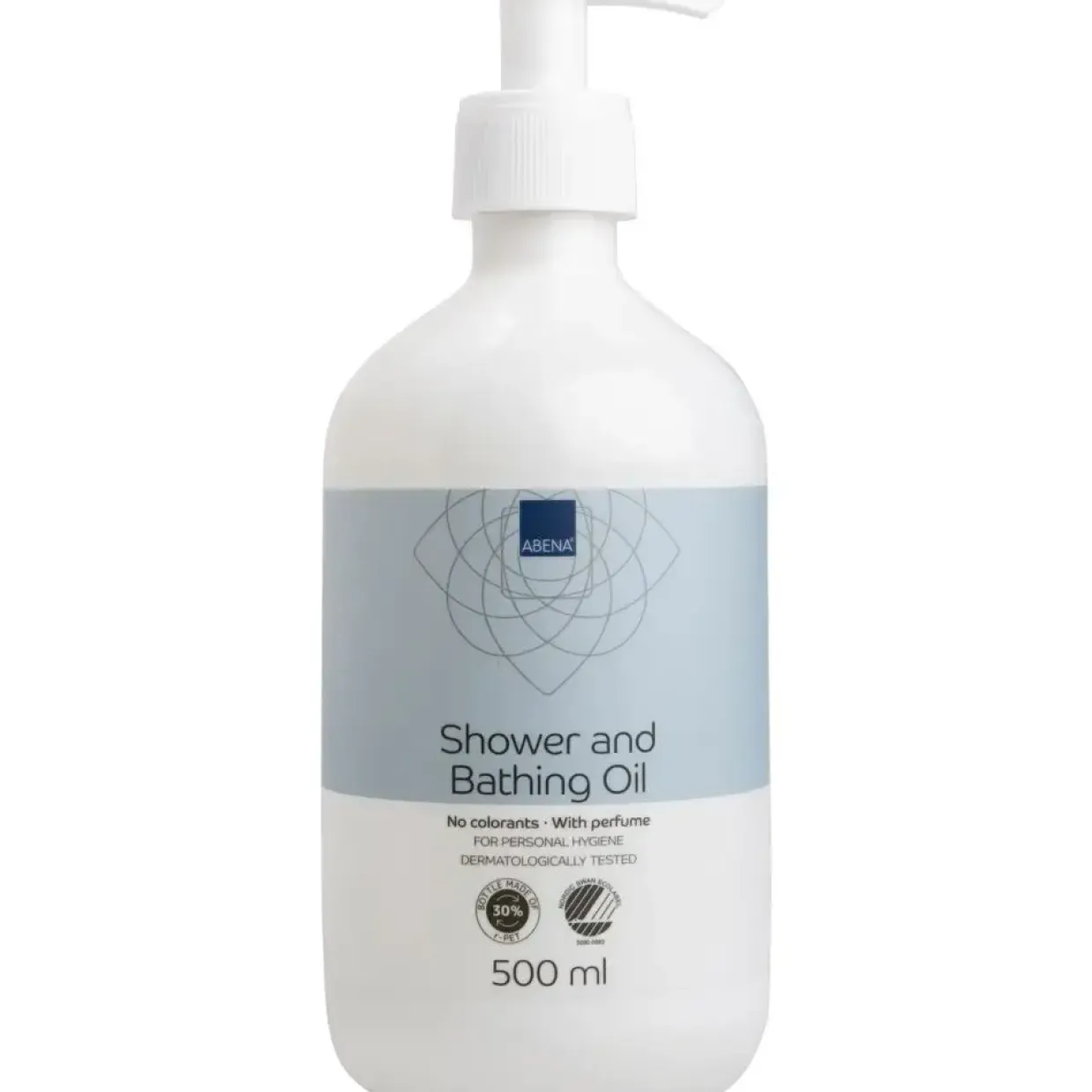Shower og bade olie, ABENA, 500 ml, med parfume - 12 stk