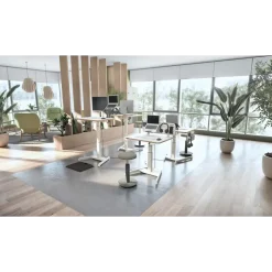Siddestol – Leitz Ergo Active – Comfort – Lysegrå