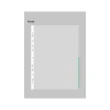 Signallomme A4 PP 105 micron grøn - 100 stk pr pakke