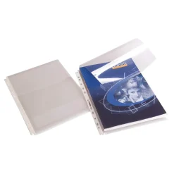Sjatek A4 med flap 180 my Elba glasklar - 10 stk