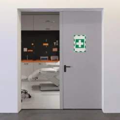 Skifteramme Duraframe Magnetic A4 grøn/hvid 5stk/pak