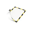 Skifterammer - Duraframe Magnetic A4 gul|sort - 5stk|pak