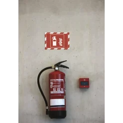Skifterammer - DURAFRAME® Security magnetisk A4 m|rød|hvid ramme - 2 stk