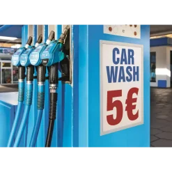 Skilt DURAFRAME® selvklæbende A3 m/sølv ramme 2stk/pak