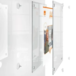 Skilt m. sugekop Nobo Akryl Premium Plus A3