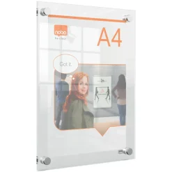 Skilt til montering - Nobo Akryl Premium Plus - A4