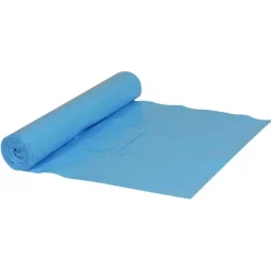 Sække - blå - LDPE recycle - 60 L - 60 x 100 cm - 10 stk/rulle - 15 ruller