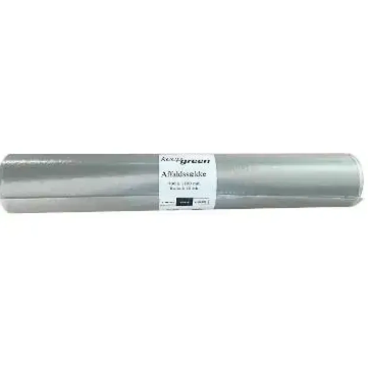 Sæk - KeepGreen - 100 liter - B700xL1100mm - 55my - Strong - Transparent - 20 rl x 10 stk/krt