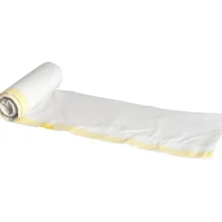 Sække hvid LDPE recycle 53x65cm - 40 L - 20 ruller á 25 sække
