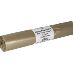 Sæk klar LDPE recycle 70x110 cm - 100 L - 10 ruller