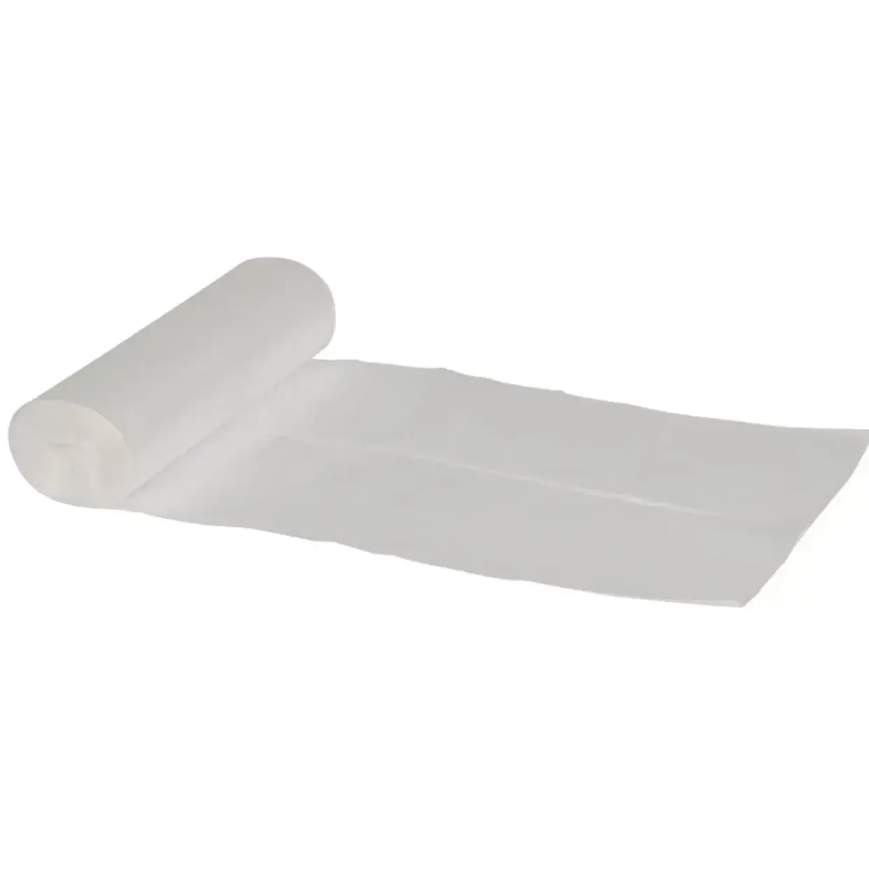 Sækko-Boy sæk, 60 l, transparent, LDPE/genanvendt, 55x103cm, 90 my - 15 ruller