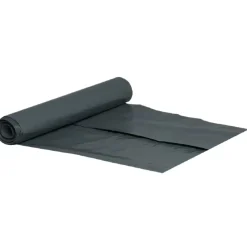 Sæk, 115 l, grå, LDPE/genanvendt, 88x110cm