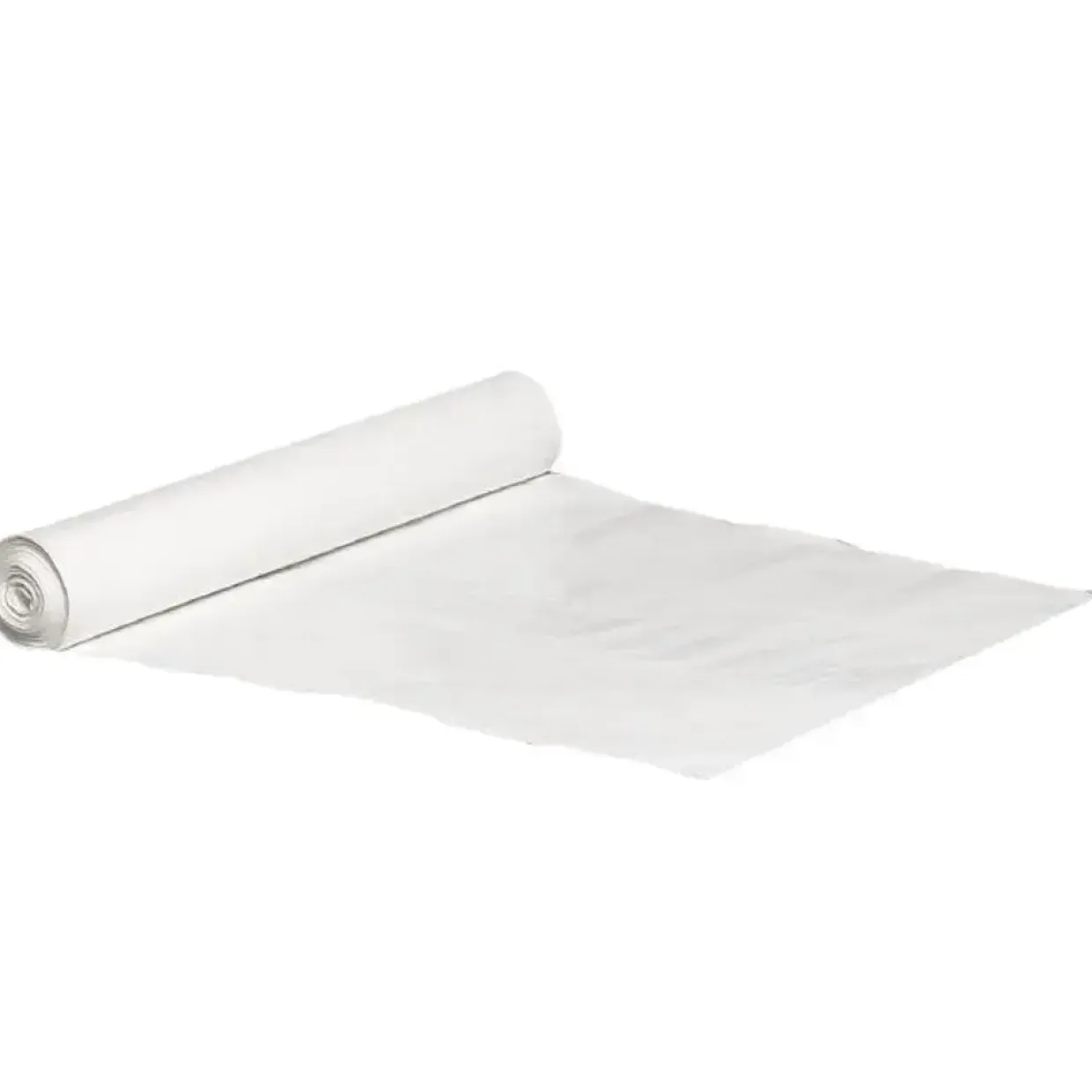 Sæk, 100 l, hvid, LDPE/genanvendt, 70x110cm - 15 ruller