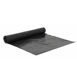 Sæk 100liter B700xL1100mm 45my Standard Sort - 20 rl x 10 stk/krt