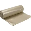 Sæk, 60 l, klar, LDPE/genanvendt, 60x100cm - 8 ruller