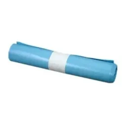 Sæk 120ltr B760xL1030mm 100my Ekstra Strong Blå Genanvendeligt Plast - 10 Rl x 10 Stk/krt