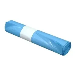 Sæk 60ltr B550xL1030mm 55my Strong Blå - 20 rl x 10 stk/krt