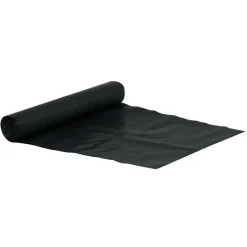 Sæk, neutral, 100 l, sort, LDPE/genanvendt, 70x110cm - 10 ruller