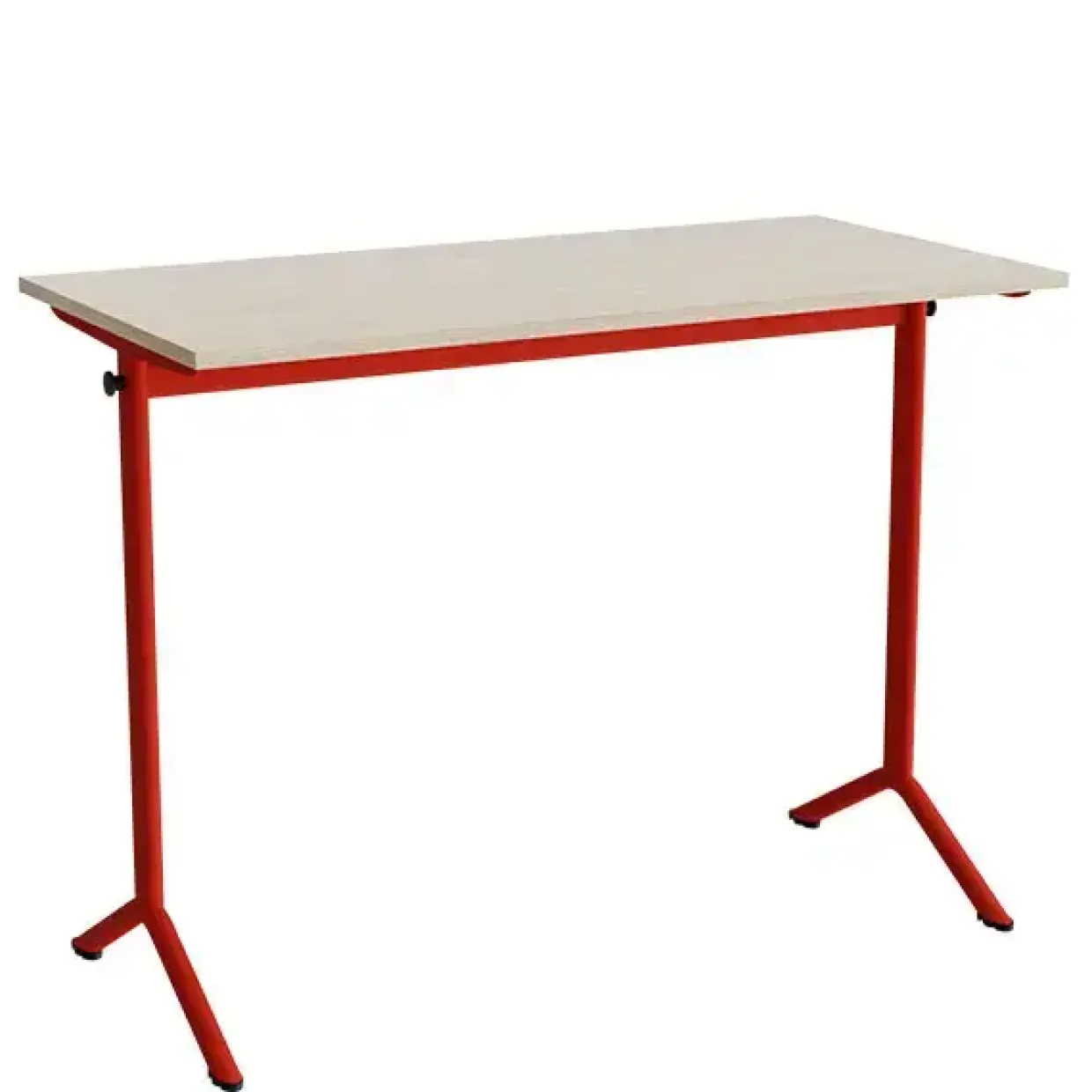 Skolebord- Atlas Model 1130 - 1200x600 mm - Eg HPL - Rød ramme