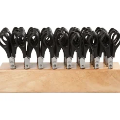 Skolesakse med holder - 14 cm lang - 1 sæt