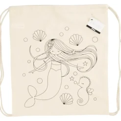 Skopose størrelse 37 x 41 cm 110 g/m2 lys natur | havfrue