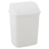 Skraldespand med låg hvid - 4,45 l