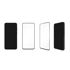 Skærmbeskyttelse - Dbramante1928 - eco-shield - Galaxy A57 - Black Edge