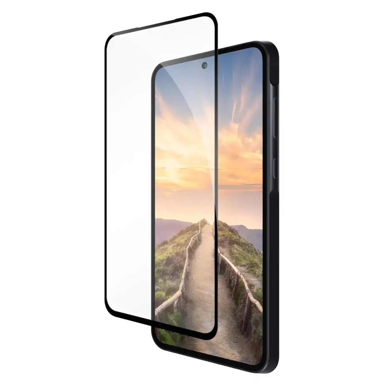 Skærmbeskyttelse Galaxy A27 Dbramante1928 eco-shield - Black Edge