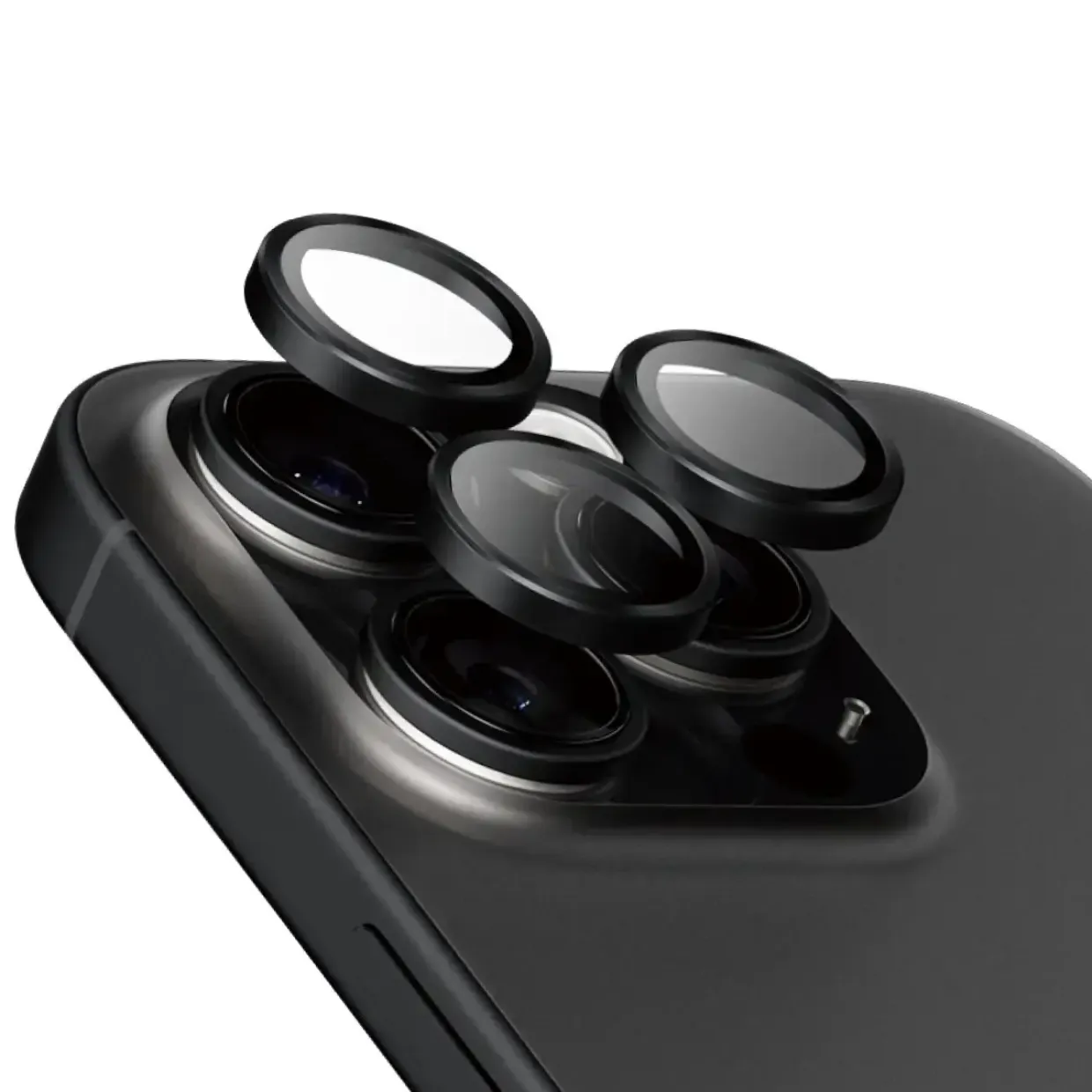 Skærmbeskyttelse PanzerGlass PG Hoops Ceramic Lens Protector iPhone 16 Pro/16 Pro Max