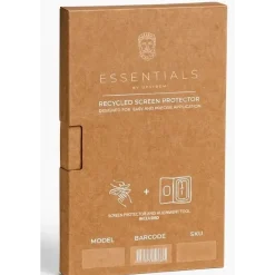 Skærmbeskyttelse, ËSSENTIALS by Upström, iPhone 16 & 15 - Recycled Glass