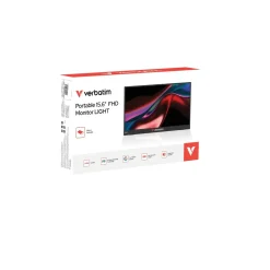 Skærm - Verbatim 15,6" Portable FHD Monitor LIGHT - Full HD