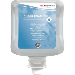 Skumsæbe 1000 ml SC Johnson Clear Foam PURE uden farve og parfume - 6 stk