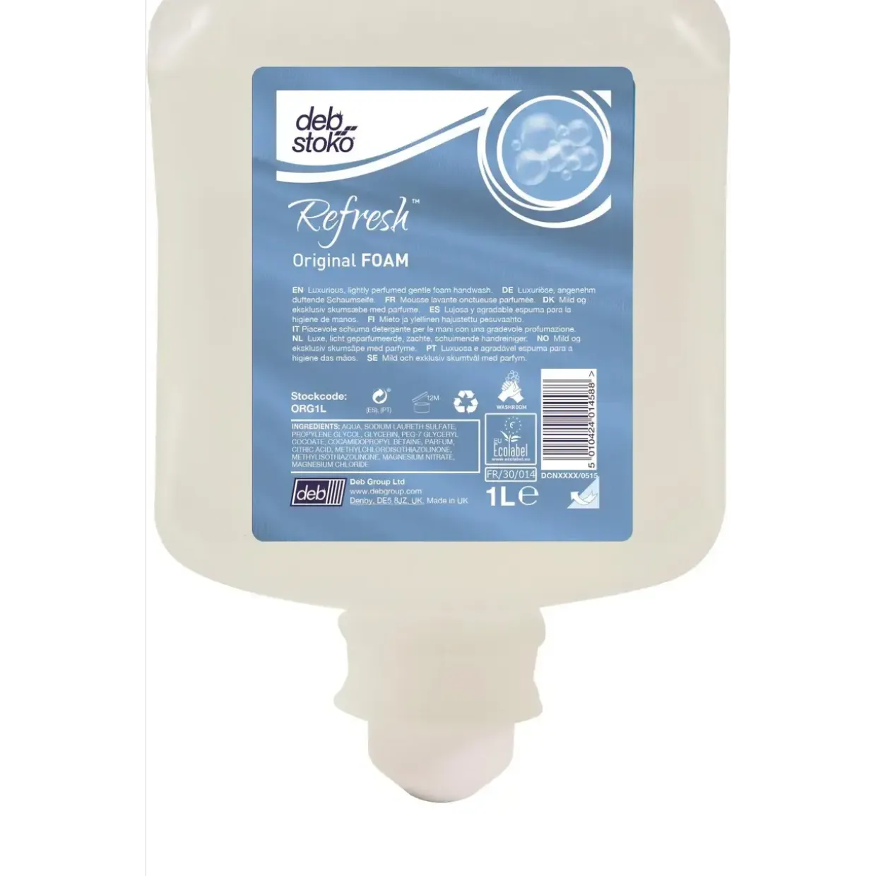 Skumsæbe Refresh Original Foam 1l Uno patron ORG1L (2811)