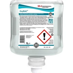 Skumsæbe - SC Johnson OxyBAC Foam - 1000 ml - Uden farve og parfume - 6 stk