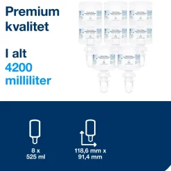 Skumsæbe Tork 525502 Mild Duft Mini S5 8x525ml