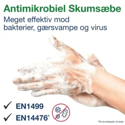 Skumsæbe - Tork 520855 S4 Premium - Antimikrobiel - 1 liter - 6 flasker