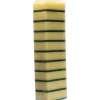 Skuresvamp, 9x5,5x2,8cm, grøn, polyester/polyether, grov skureeffekt - 10 stk