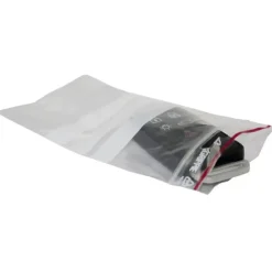 Små Lynlåsposer GRIPPIE med skrivefelt 60 x 80 mm T-61 med 5 mm hul - 1000 stk i pakke