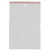 Små lynlåsposer klar - LDPE-virgin 6x8cm - uden skrivefelt - 200 stk