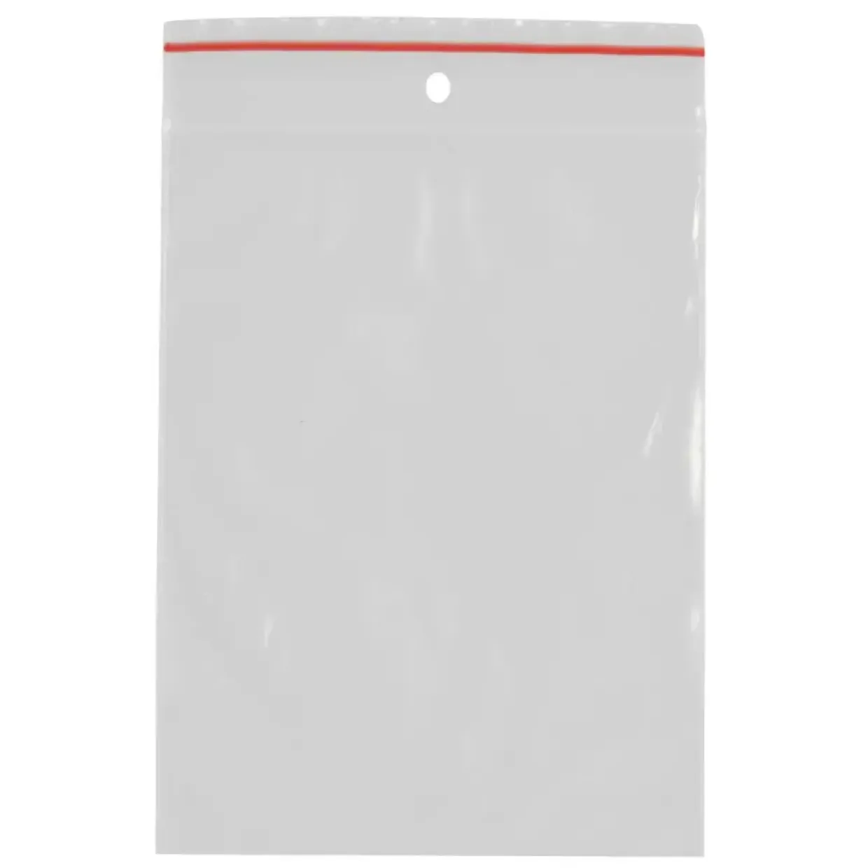 Små lynlåsposer klar - LDPE-virgin 6x8cm - uden skrivefelt - 200 stk