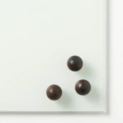 Små runde magneter valnød Naga Ø2cm superstrong - 3 stk
